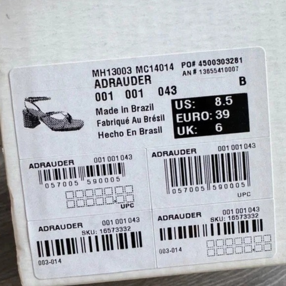 ALDO Adrauder - Women's Heels Block - Black, Size 8.5 - Picture 6 of 6